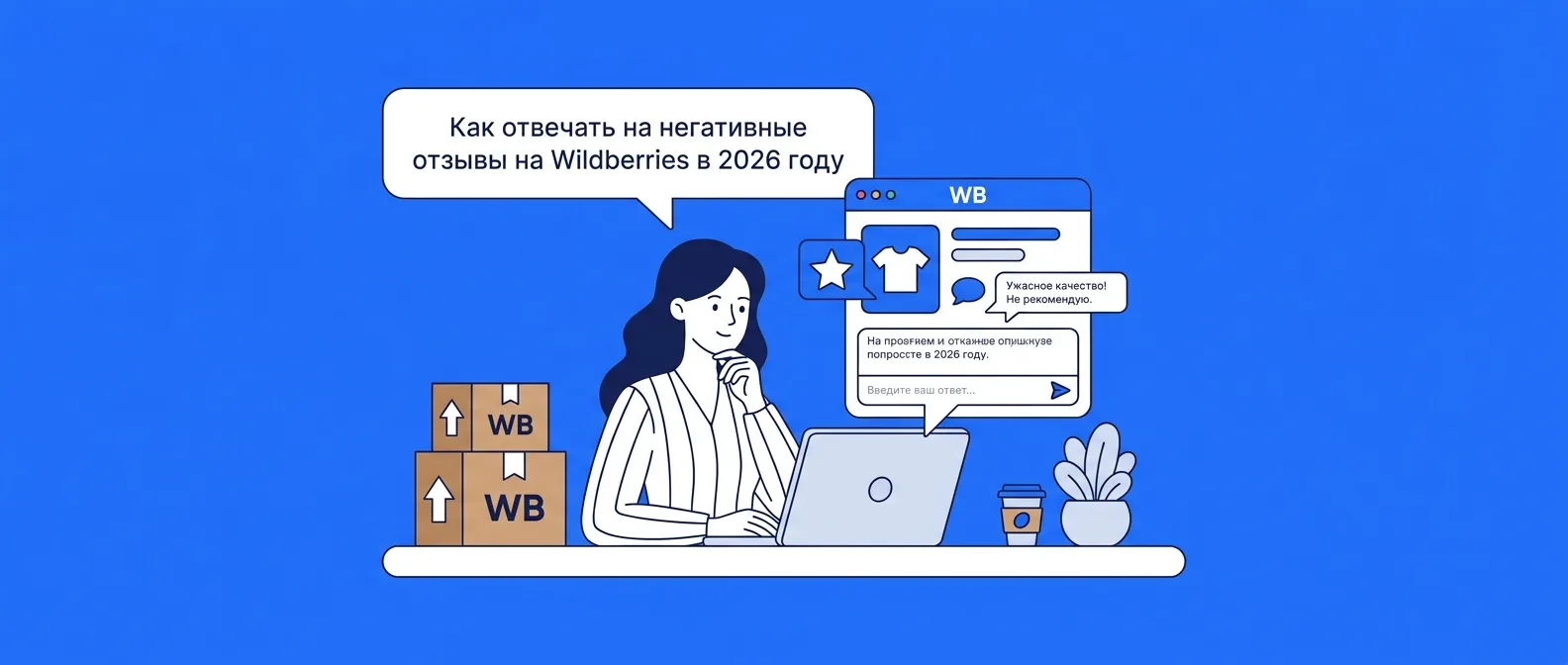 Как отвечать на негативные отзывы на Wildberries в 2026 году