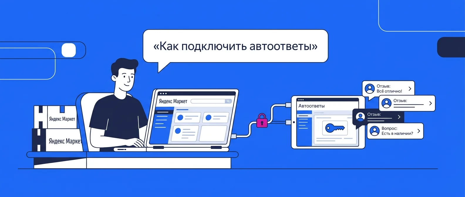 Как подключить сервис автоответов к Яндекс Маркету в 2026 году