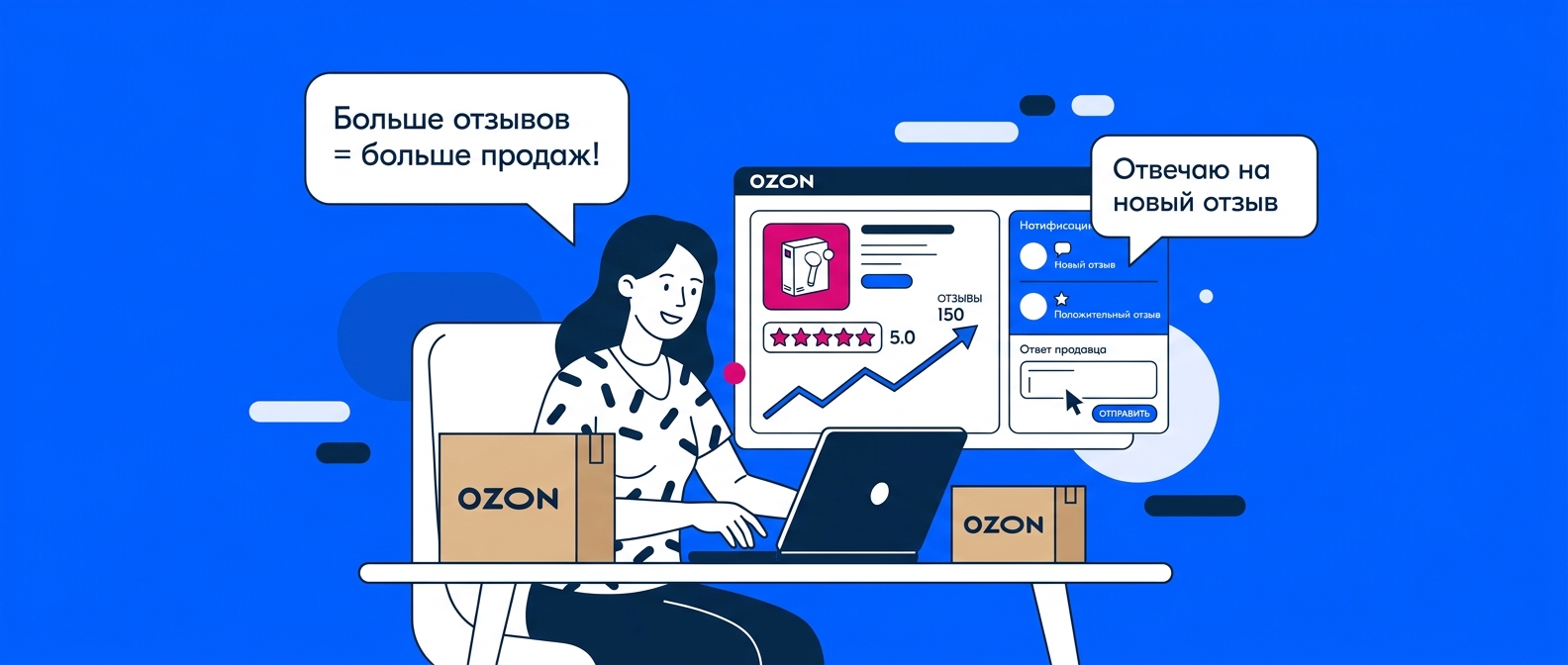 Как получить больше отзывов на Ozon в 2026 году: рабочие способы