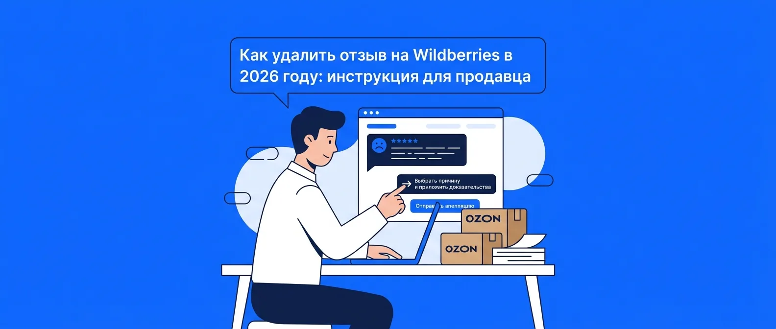 Как удалить отзыв на Wildberries в 2026 году: инструкция для продавца