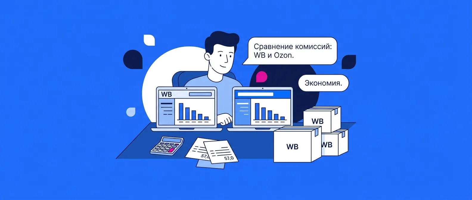 Комиссии Ozon и Wildberries в 2026 году: как рассчитать и снизить расходы