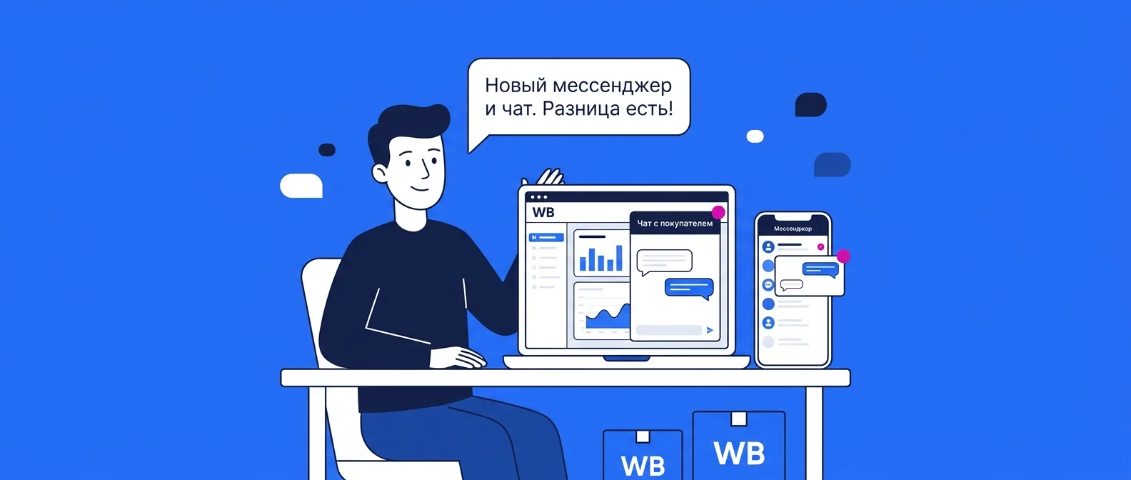 Мессенджер Wildberries и чат с покупателем: в чём разница для продавца в 2026 году