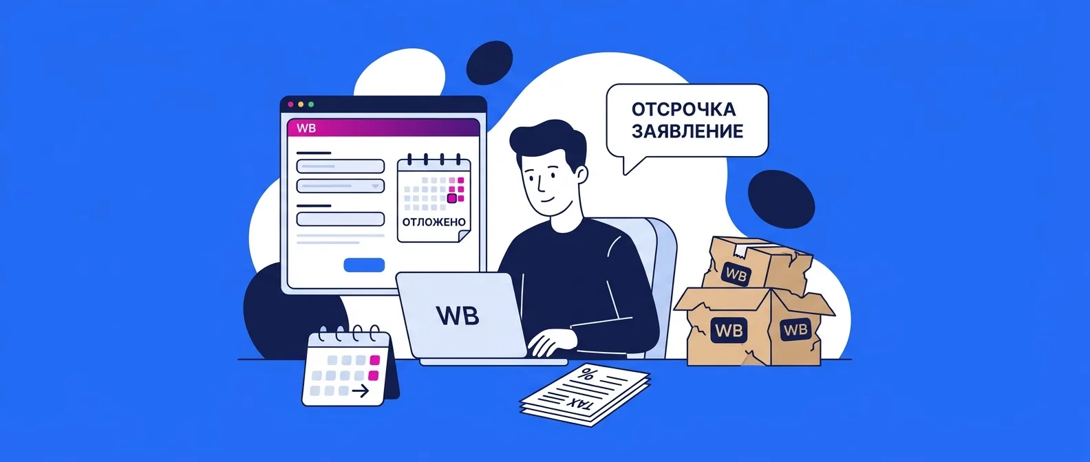 Отсрочка по налогам для продавцов Wildberries после атак БПЛА в 2026 году