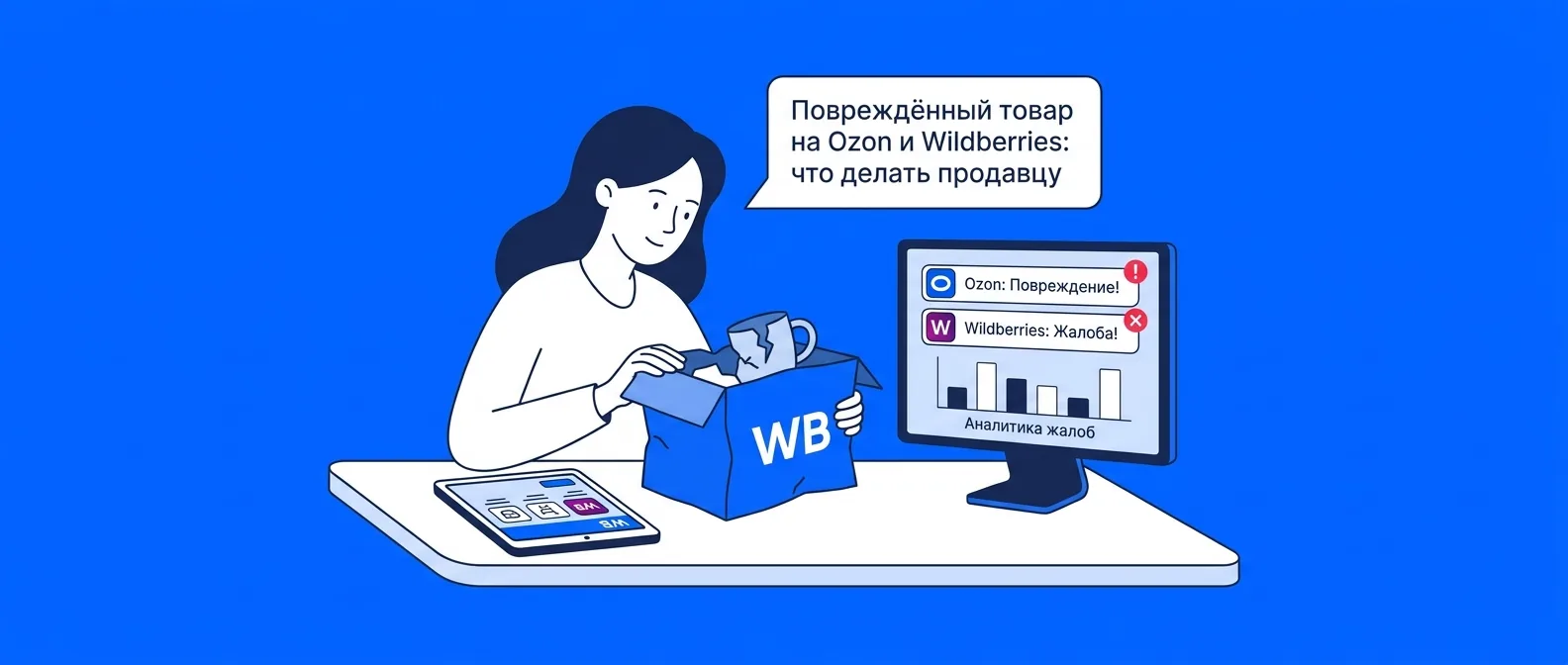 Повреждённый товар на Ozon и Wildberries: что делать продавцу
