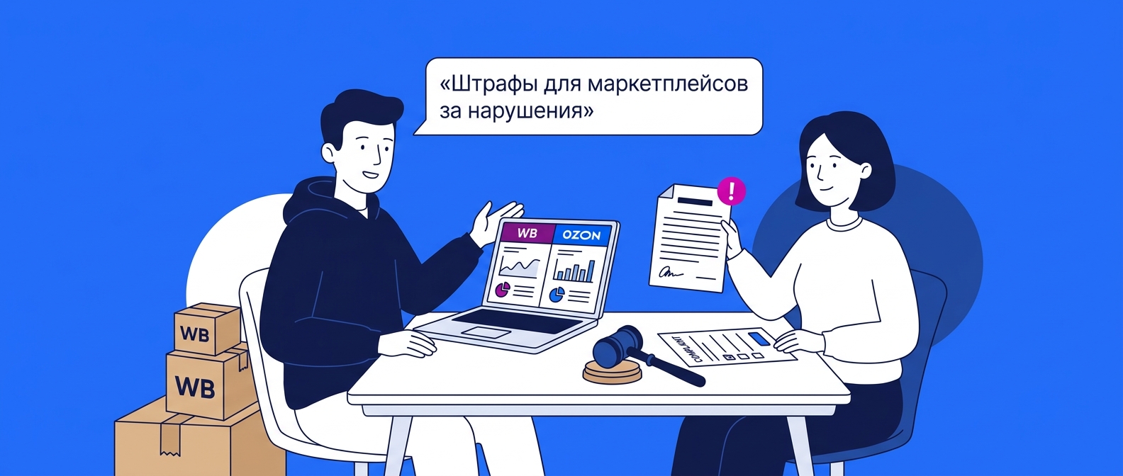 Штрафы для маркетплейсов за нарушения прав продавцов в 2026 году: что изменится для селлеров